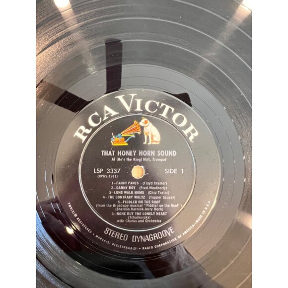 That Honey Horn Sound Al Hirt Vinyl Record LSP-3337 Stereo 1960s Jazz Album - Picture 2 of 3